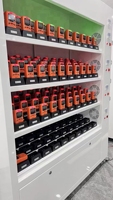 Armoire de charge intelligente et portable pour instruments, capacité 100 appareils, gestion personnalisée des équipements d'atelier, casier de charge