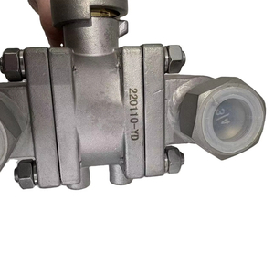 Vanne de régulation en acier inoxydable à 5 voies, filetage 3/8 pouces, pour usage industriel, modèle DQS15D Valveptfe, vente en gros - Product Image 3