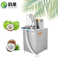 Elektrische industriële kokosnootsnijmachine & opener met motor - voor restaurantgebruik, voedselverwerkingsapparatuur