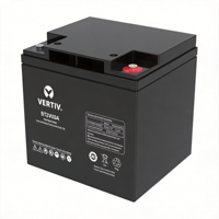 Batterie régulée par valve Vertiv D12V24/40/65/100/150A, durée de vie de 10 ans, 3000 kWh d'énergie électrique