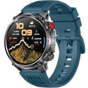 1000mAh Flashlight Smartwatch Ip68 Waterproof HT45 Smart Watch Exercise Modes Bt Calling Health Monitoring - Product Image 1