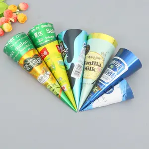 Butter Folie Wrap Eis Kegel Halter Rolle Typ Aluminium Laminiert Papier