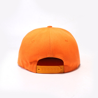 Gorra de Béisbol Snapback de 6 Paneles con Visera Plana, Botón de Tela, Bordado 3D en Relieve, Sarga Personalizada, 216 Colores, para Venta al por Mayor OEM
