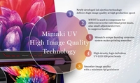 Impresora de Alta Calidad Mimaki Original de Japón, Impresora de Inyección de Tinta UV de Alta Calidad de Imagen, Impresión y Corte, Ahorro de Mano de Obra, UCJV330-160