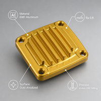 Service de fraisage d'aluminium 6082, pièces usinées CNC de précision sur mesure, fabricant et fournisseur OEM, commande en gros