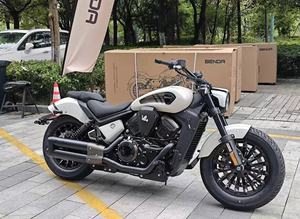 รถมอเตอร์ไซค์ครุยเซอร์ Dark Flag 500 500 ซีซี ระบายความร้อนด้วยน้ำ 4 จังหวะ ระบบเบรก ABS คู่ ขายส่ง เครื่องยนต์ทรงพลัง 500 ซีซี ระบายความร้อนด้วยน้ำ - Product Image 4