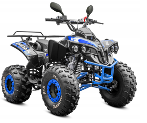 Quad à essence 4 temps 125cc pour jeunes, cylindre en aluminium, refroidissement par air, démarrage électrique, frein à disque - Product Image 5