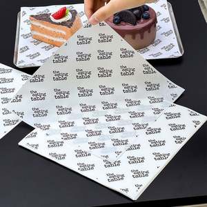 Papel de Envolver para Pasteles Desechable, Ecológico, Biodegradable, Reciclable, Resistente a la Grasa y al Agua, de Grado Alimenticio - Product Image 1