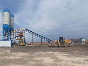 Planta Mezcladora de Concreto HZS60 90, Maquinaria de Bombeo Controlada por PLC - Product Image 2