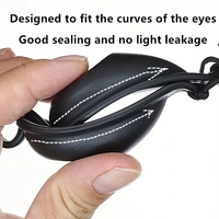 Lunettes de protection IPL confortables pour le soleil et le bronzage, masque facial réglable pour traitement lumineux à la plage