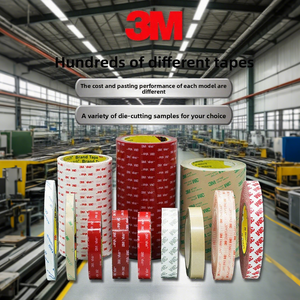 Cinta Acrílica de Doble Cara de Alta Resistencia para VHB de 3M 5925, Resistente al Calor, Activada por Agua, Sensible a la Presión, para Enmascarar Papel - Product Image 4