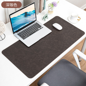 High-End Retro Xxl <b>Mouse</b> <b>Pad</b> Waterproof <b>Custom</b> Crazy Horse Leather <b>Mouse</b> <b>Pad</b> Double Sided Desk Mat for Office - Product Image 6