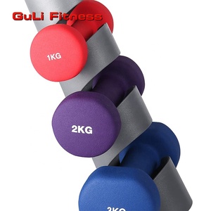Custom Logo Neoprene <strong>Dumbbell</strong> <strong>Set</strong> With Rack Stand Home Gym Fitness <strong>Women</strong> 6kg 9kg 12kg Weight <strong>Dumbbells</strong> <strong>Set</strong> - Product Image 5
