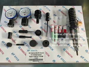 NO.104(2-4) <span class=keywords><strong>Delph</strong></span> Volvo E3 4 strumenti di riparazione dell'iniettore della presa per 7135-588 - Product Image 2