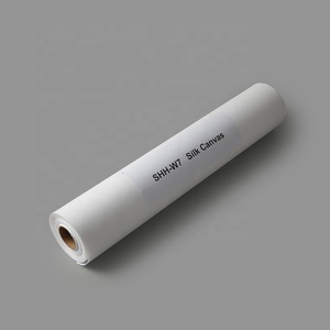 Diy White Printable Textile <strong>Wall</strong> Paper Silk <strong>Canvas</strong> - Product Image 4