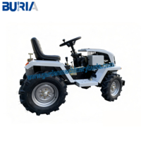 Tracteur compact diesel 4x4 4WD 18 CV avec boîte de vitesses, pompe et moteur pour ferme, jardin et verger chinois