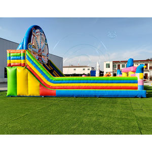 Grande roue gonflable Mico, château gonflable combiné, aire de jeux, toboggan, mur d'escalade, capacité de 300 à 500 kg, 5 à 10 ans - Product Image 4