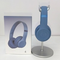 Casque sans fil Studio Pro Solo 4 de haute qualité avec ANC, design pliable, fenêtre pop-up pour V5.3, 15-20 heures d'autonomie, idéal pour DJ et sport