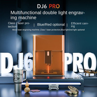 Nouvelle machine de gravure laser à fibre professionnelle - Petite machine de découpe et de marquage CNC de bureau automatique pour le métal, prise en charge de DXF, refroidissement par air, Beckhoff