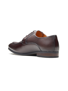 Zapatos Derby Clásicos de Cuero Genuino con Cordones para Hombre, Zapatos Formales de Negocios para Oficina, Calzado de Cuero Premium Cómodo - Product Image 4