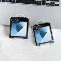 Untuk Samsung Z Flip 6 penutup belakang casing ponsel untuk Z Flip 5 casing warna ponsel