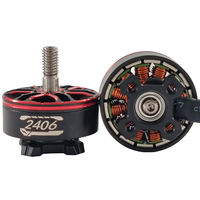 Moteur Brushless 2406 1650/2050/2500KV avec noyau en alliage de titane, étanche IP54, aimant permanent pour drone FPV