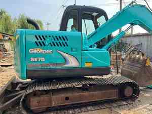 Excavadora Hidráulica Usada Kobelco SK75 de Japón, Modelo 2023, 9 Toneladas, Capacidad de Cucharón de 0.4m, Componentes Originales, ¡Gran Venta! - Product Image 2