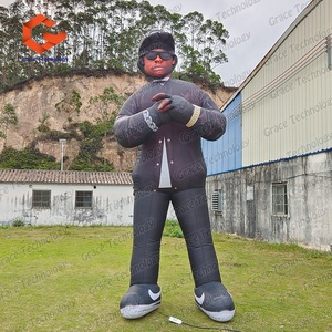 Mascota Inflable Realista de la Celebridad Eminem, Rapero de Hip-Hop, para Exhibición en Exteriores - Product Image 5