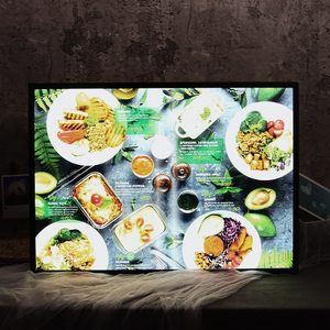 A1 A2 A3 A4 LED <span class=keywords><strong>Snap</strong></span> Khung ánh sáng hộp kính cường lực áp phích khung cho nhà hàng menu quảng cáo dấu hiệu cho sử dụng thương mại - Product Image 2
