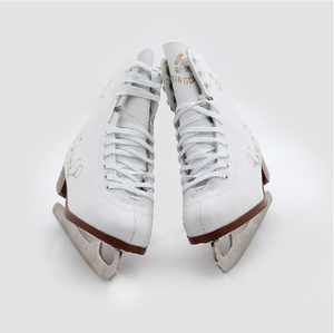 Pattini da <span class=keywords><strong>Ghiaccio</strong></span> Personalizzati OEM, Vendita all'Ingrosso di Alta Qualità, in Pelle e Acciaio Inossidabile per Noleggio in Pista - Product Image 5