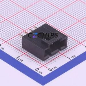 M2553V-04P Wire-to-Board Pin Header Through hole Component (THT),P=2.54mm Connector 1x4P 2.54mm Through Hole 4P - Product Image 1