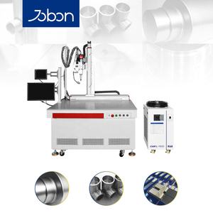 آلة لحام أوتوماتيكية بالليزر للأنابيب الفولاذية المقاومة للصدأ ذات 4 زوايا لصناعة العوارض والنوافذ - Product Image 2