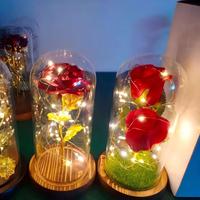 Rose Lumineuse LED Personnalisable en Gros avec Impression de Logo, Cadeau Promotionnel pour Événements et Mariages