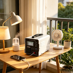 <span class=keywords><strong>Chauffe</strong></span>-<span class=keywords><strong>eau</strong></span> portable alimenté par batterie au lithium, stations d'alimentation portables, réfrigérateur-congélateur portable à énergie <span class=keywords><strong>solaire</strong></span> - Product Image 6