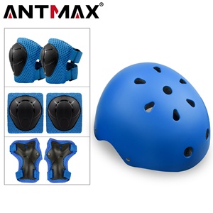 ANTMAX 7 en 1 niña niño rodilleras <span class=keywords><strong>coderas</strong></span> muñequeras niños equipo de protección para deporte ciclismo bicicleta <span class=keywords><strong>patinaje</strong></span> sobre ruedas Scooter - Product Image 2