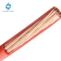 Cable Eléctrico 12AWG, Cable de Cobre Aislado con PVC, Conductor Trenzado, para Uso Industrial, Automotriz, Rollo de 100m, 600V, THW TW
