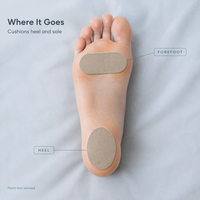Patchs détoxifiants pour les pieds au charbon de bambou et à l'armoise, 10 pièces, patchs nettoyants à base de plantes pour les soins des pieds des adultes