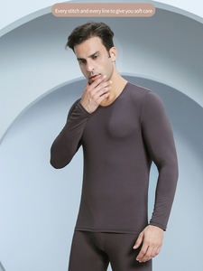 Nuovo inverno Double-face abito caldo di lana per gli uomini e le donne amanti dell'autunno e dell'inverno spesse mutandoni lunghi biancheria <span class=keywords><strong>intima</strong></span> - Product Image 2