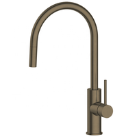 Mitigeur antique-Robinet d'eau en laiton classique pour la cuisine, robinet d'évier de cuisine élégant avec construction durable