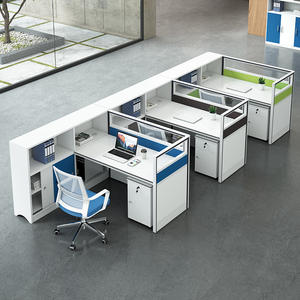 Modular cubicle bàn làm việc văn phòng thiết lập bàn cho cuộc gọi Ceter đồ nội thất văn phòng bảng de văn phòng Mesa de escritrio - Product Image 1