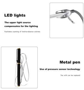 TENLIN J-3 디지털 디스플레이가 있는 실험실용 세균 집락 계수기 - Product Image 5