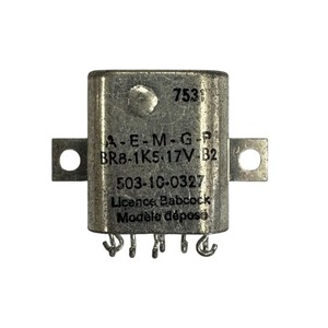 PLC BR8-1K5-17V-B2 A.<strong>E</strong>.M.<strong>G</strong>.<strong>P</strong>. Hermetically Sealed Electromechanical Relay 503-10-032 Warranty Product - Product Image 1