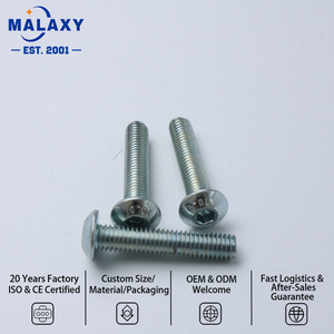 MALAXY - Gama Completa de Fijaciones - <span class=keywords><strong>Tornillo</strong></span> de Cabeza Redonda Allen de Acero Inoxidable A2, Grado <span class=keywords><strong>8</strong></span>, Galvanizado en Zinc, para Fabricación de Automóviles - Product Image 2