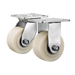 Roda de Caster de Aço Inoxidável SUS304 Antirrust de 4, 5, 6 e 8 Polegadas, Roda de <span class=keywords><strong>Nylon</strong></span> <span class=keywords><strong>MC</strong></span> para Máquinas Industriais e Carrinhos - Product Image 2