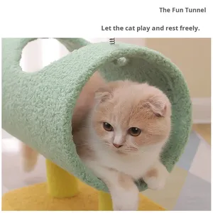 Factory Direct Sale <strong>Climbing</strong> <strong>Frame</strong> Cotton Rope Paper Tube Board <strong>Cat</strong> Scratching Post Wear-resistant <strong>Cat</strong> Teasing Platform <strong>Cat</strong> - Product Image 4