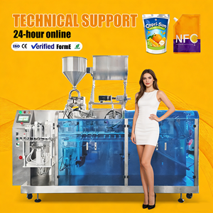 เครื่องบรรจุ Doypack แบบขายดี พร้อมหัวดูดสุญญากาศ บรรจุภัณฑ์แบบตั้งได้เอง เครื่องบรรจุผลไม้และส้มในสหรัฐอเมริกา - Product Image 1