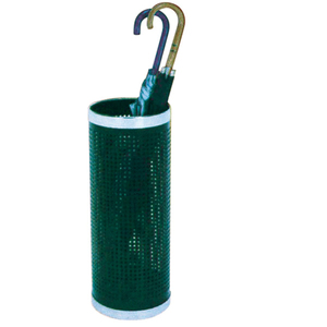 Portaombrelli in acciaio nero, diametro 22 cm, altezza 57 cm, per uso interno - Product Image 1