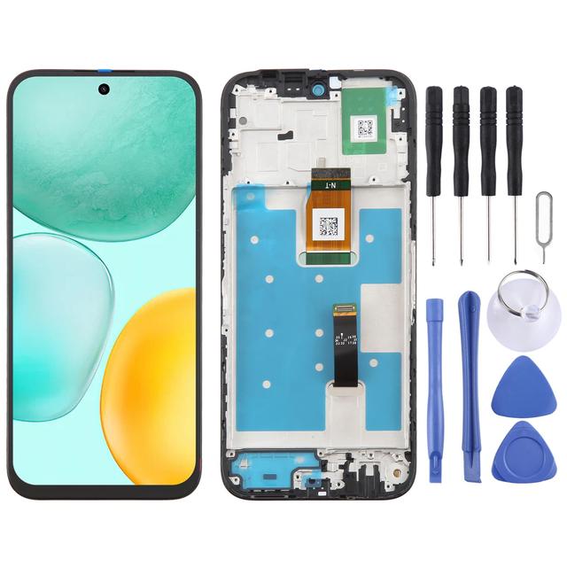 For Honor X6c Original LCD Screen with Digitizer Full Assembly with Frame Repair Parts Touch Screen Replace