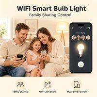 Anpassbare RGB Dimmbare LED Smart-Glühbirne WLAN-fähig Tuya Alexa Google Home Unterstützung App-Steuerung E26 E27 Smart LED-Birne