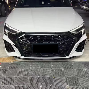 Paraurti Anteriore Stile RS3 di Ricambio Kit Carrozzeria con Griglia a Nido d'Ape per <span class=keywords><strong>Audi</strong></span> <span class=keywords><strong>A3</strong></span> S3 <span class=keywords><strong>8Y</strong></span> 2020-2024 - Product Image 3
